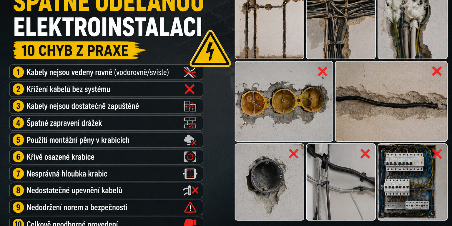 spatna-elektroinstalace-brno Jak poznat špatně udělanou elektroinstalaci – nejčastější chyby z praxe